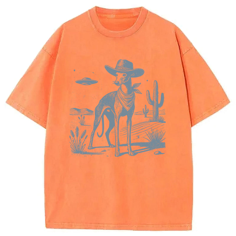 Greyhound Washed Unisex Tee