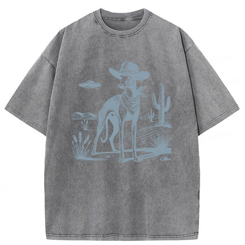 Greyhound Washed Unisex Tee