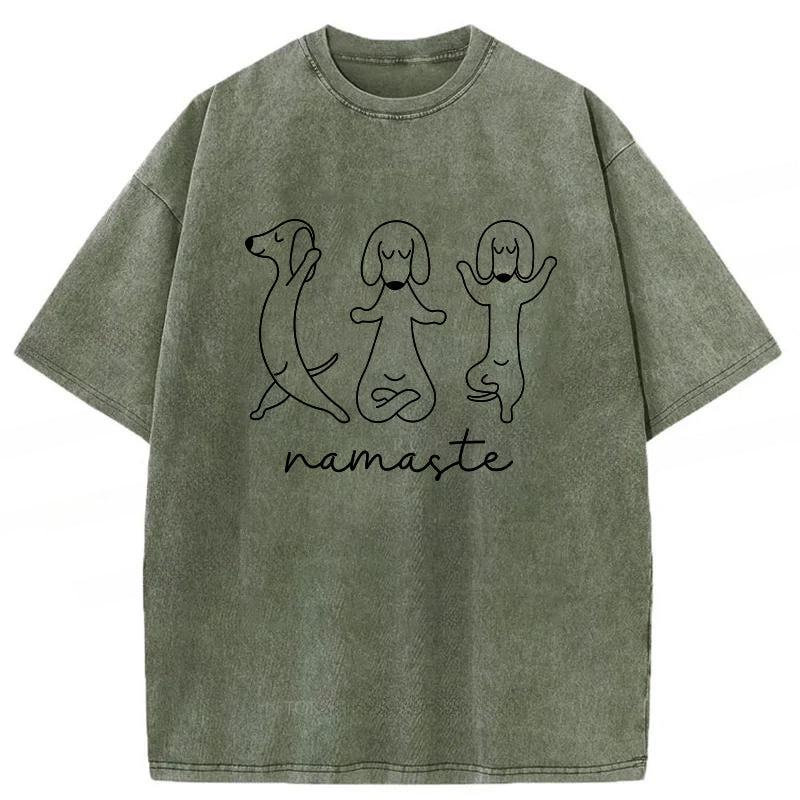 Mamaste Washed Unisex Tee