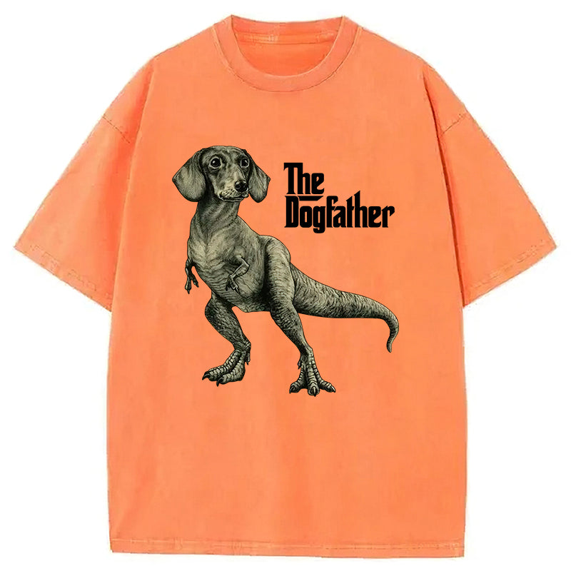 The Dogfather Washed Unisex Tee