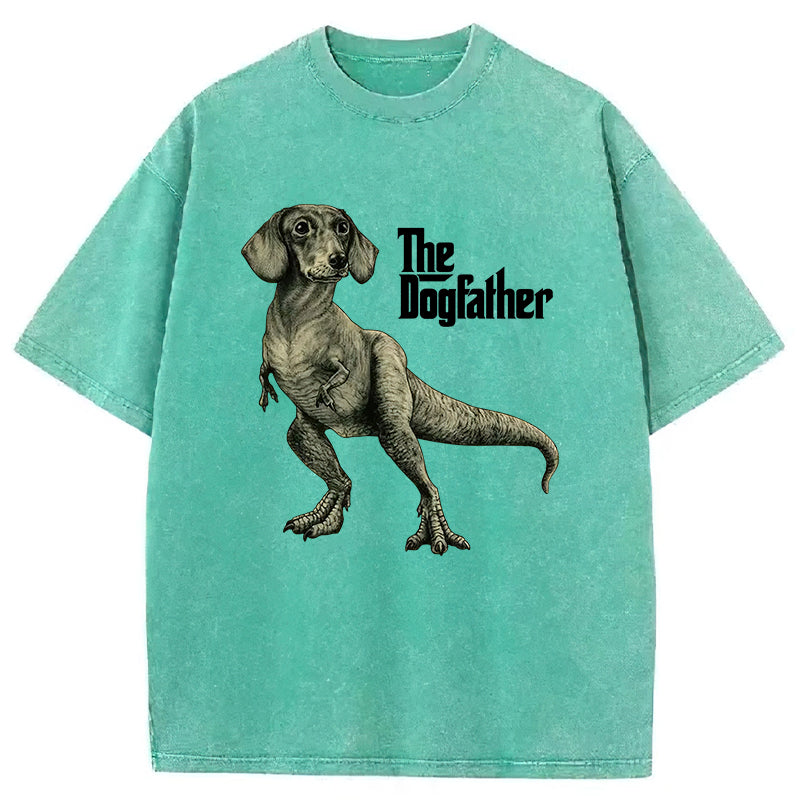 The Dogfather Washed Unisex Tee