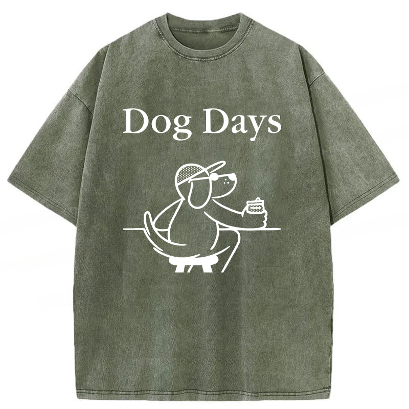 Dog Days Washed Unisex Tee