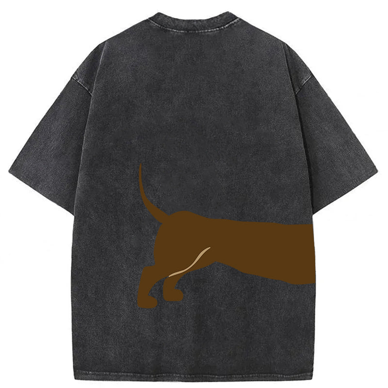 I Long To Be Around You! Washed Unisex Tee