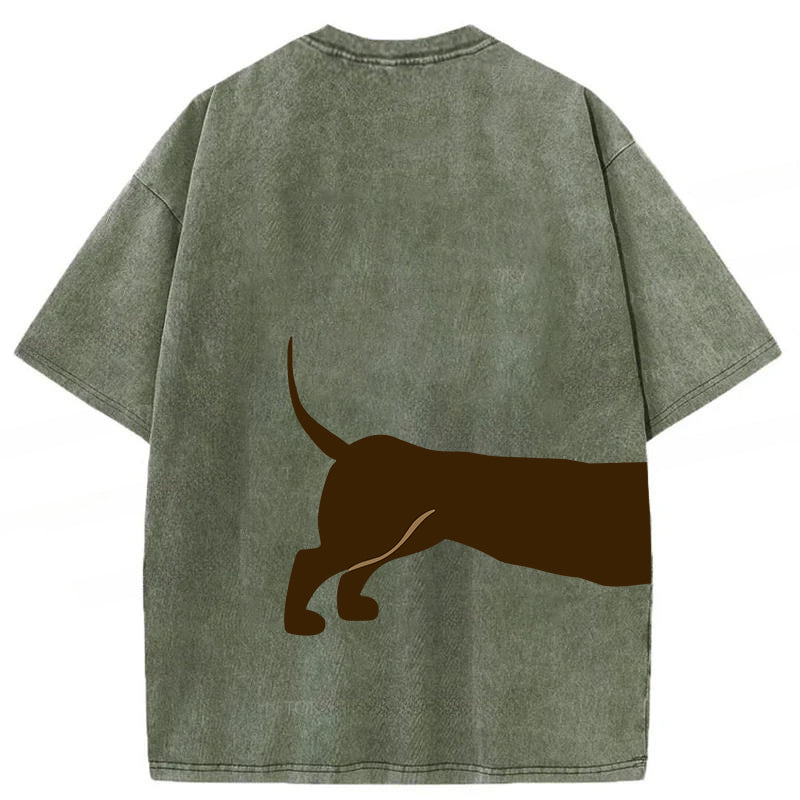 I Long To Be Around You! Washed Unisex Tee