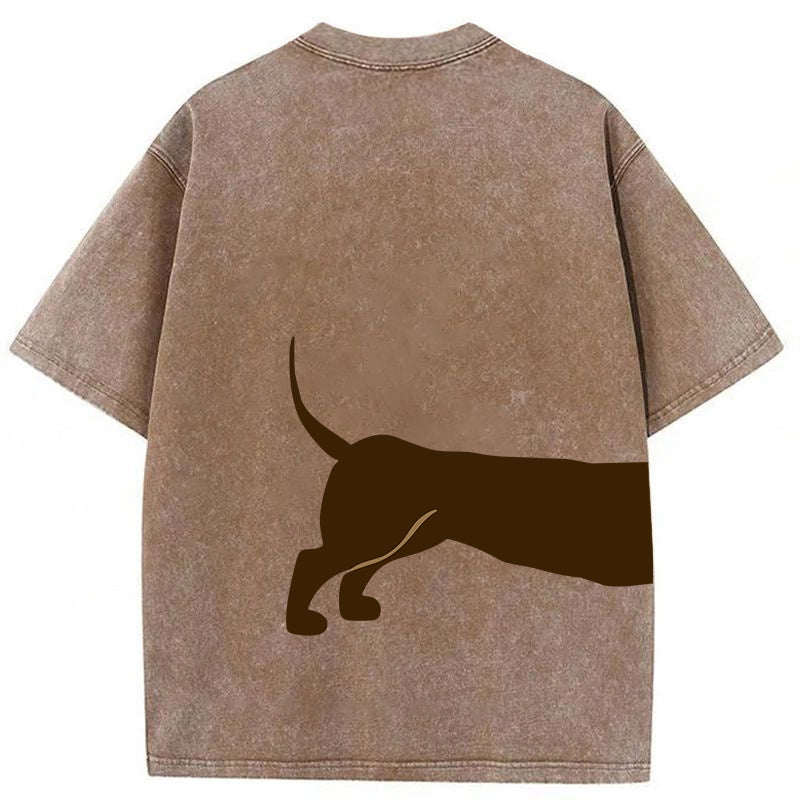 I Long To Be Around You! Washed Unisex Tee