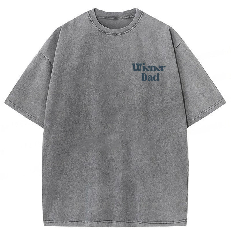 Wiener Dad Washed Unisex Tee
