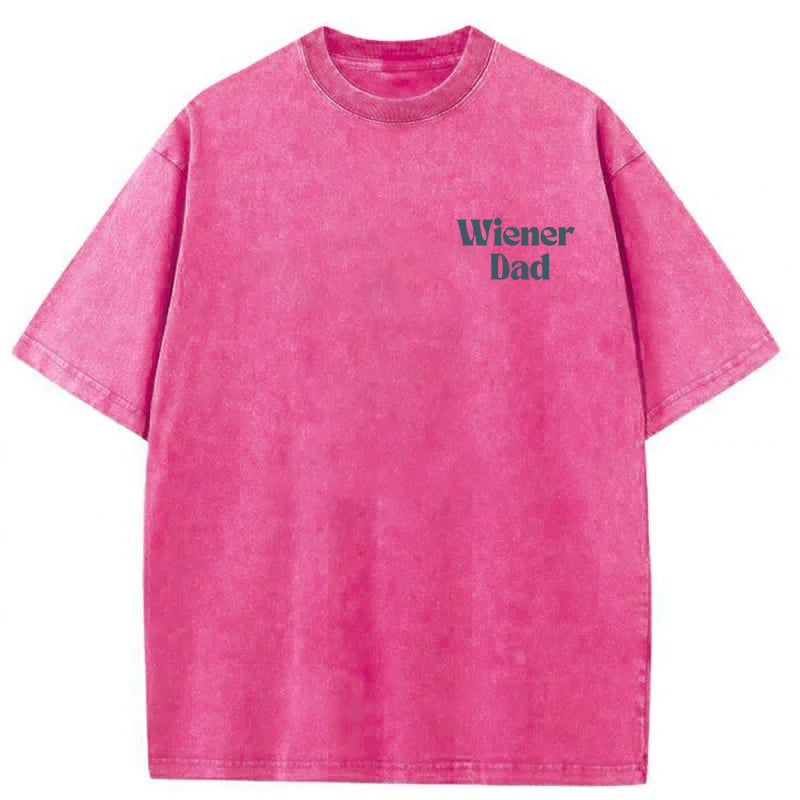 Wiener Dad Washed Unisex Tee