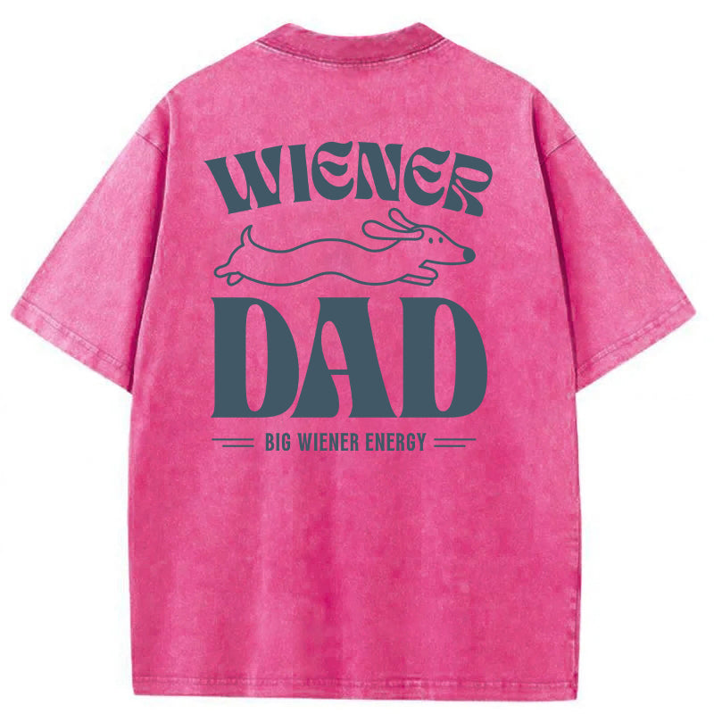 Wiener Dad Washed Unisex Tee