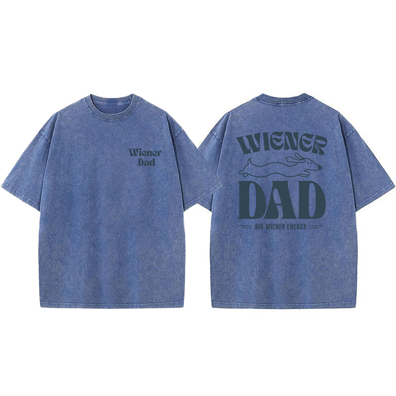 Wiener Dad Washed Unisex Tee