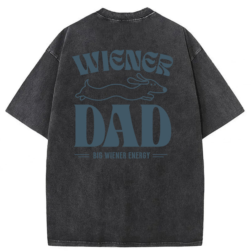 Wiener Dad Washed Unisex Tee