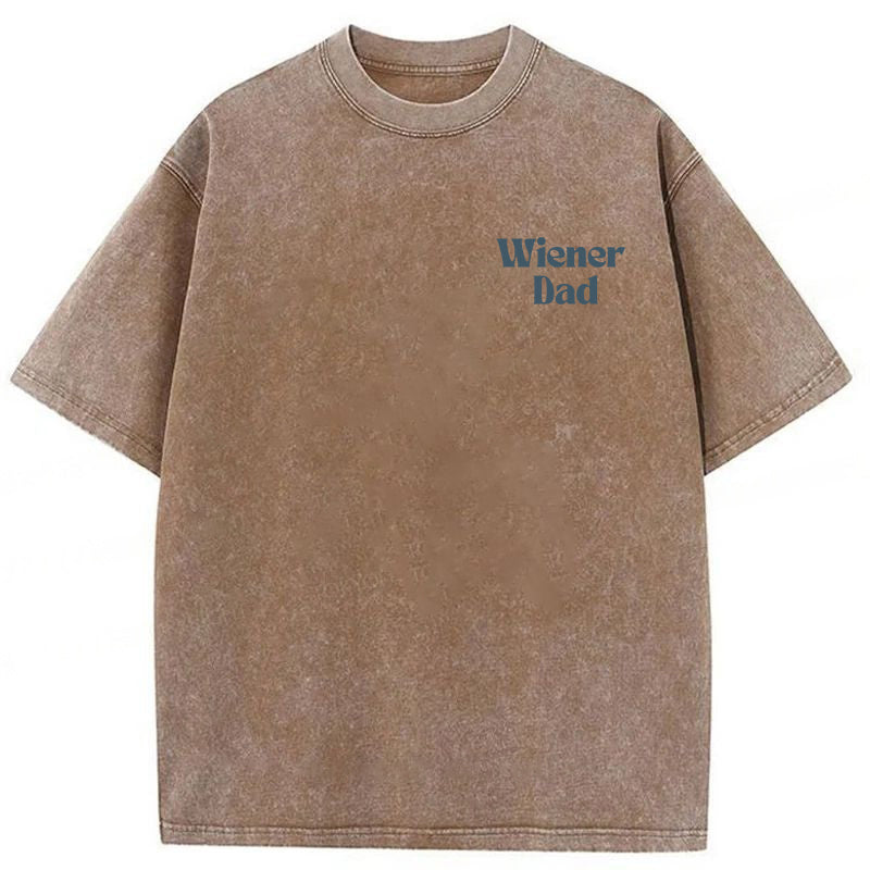 Wiener Dad Washed Unisex Tee