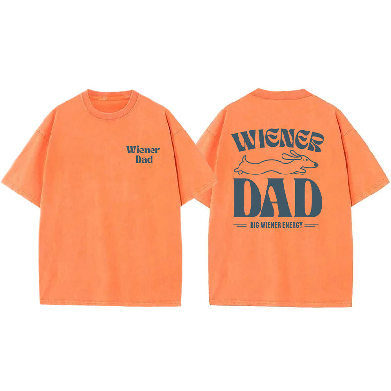 Wiener Dad Washed Unisex Tee