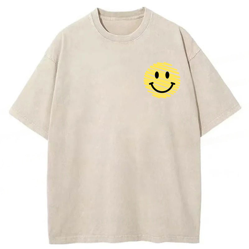 My Dog Is The Reason I Smile Everyday Washed Unisex Tee
