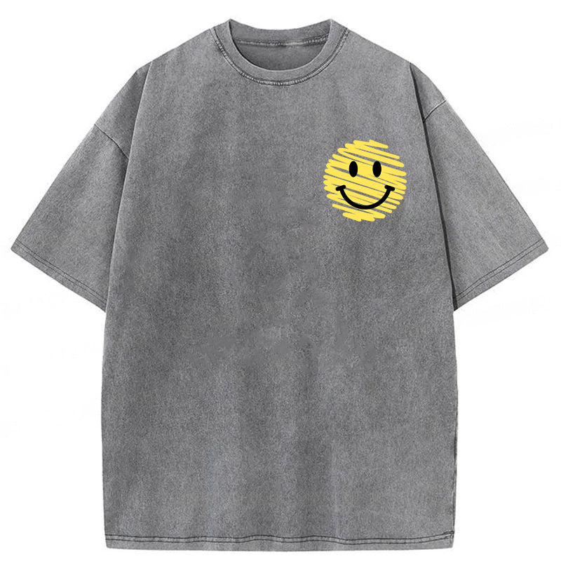 My Dog Is The Reason I Smile Everyday Washed Unisex Tee