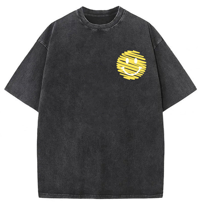My Dog Is The Reason I Smile Everyday Washed Unisex Tee