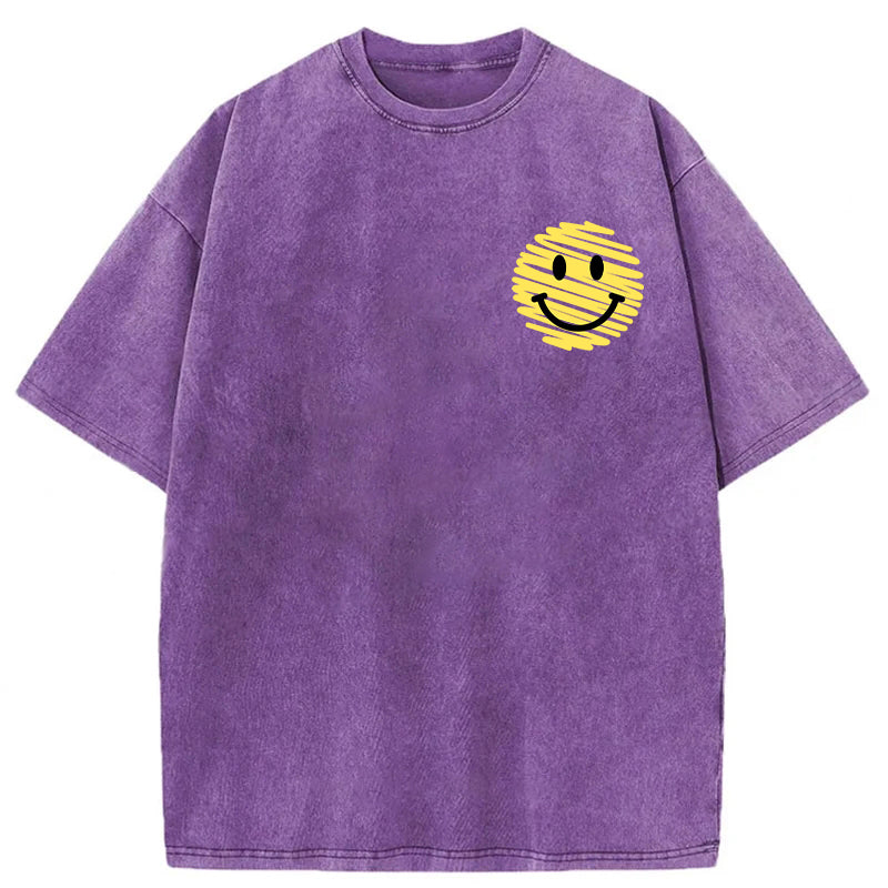 My Dog Is The Reason I Smile Everyday Washed Unisex Tee