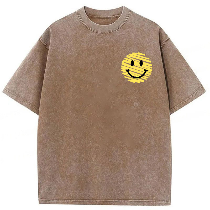 My Dog Is The Reason I Smile Everyday Washed Unisex Tee