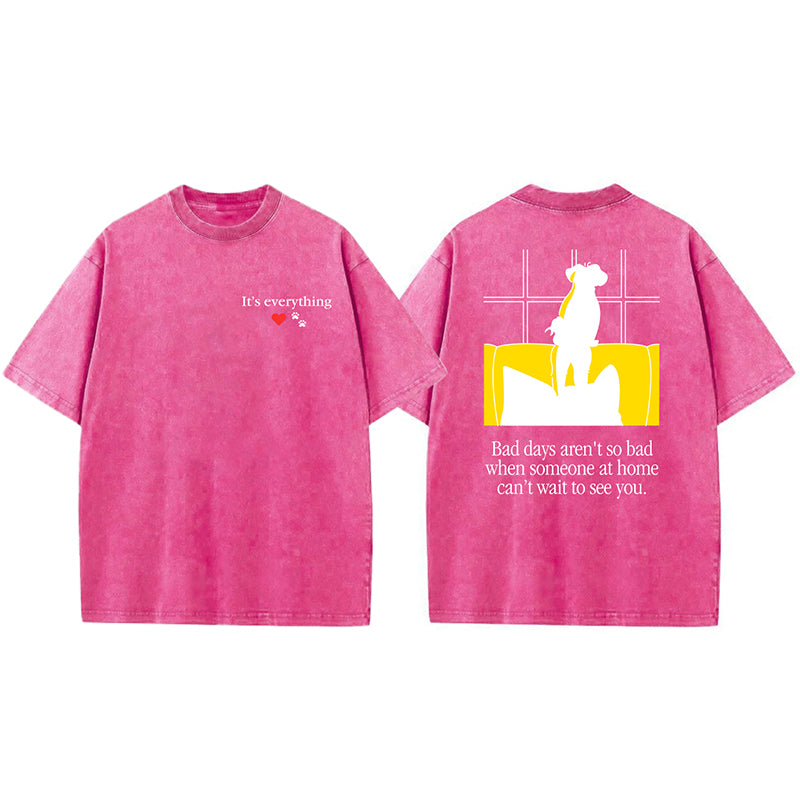 Bad Days Aren't So Bad Washed Unisex Tee