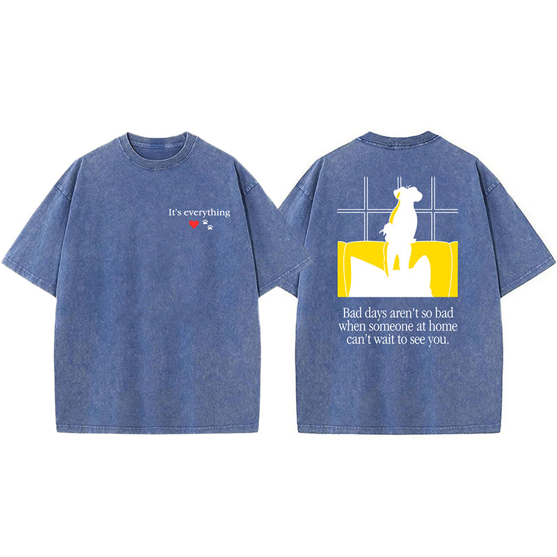 Bad Days Aren't So Bad Washed Unisex Tee