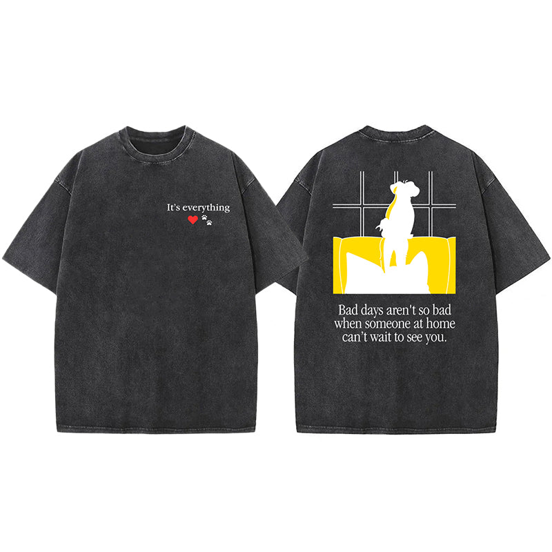 Bad Days Aren't So Bad Washed Unisex Tee