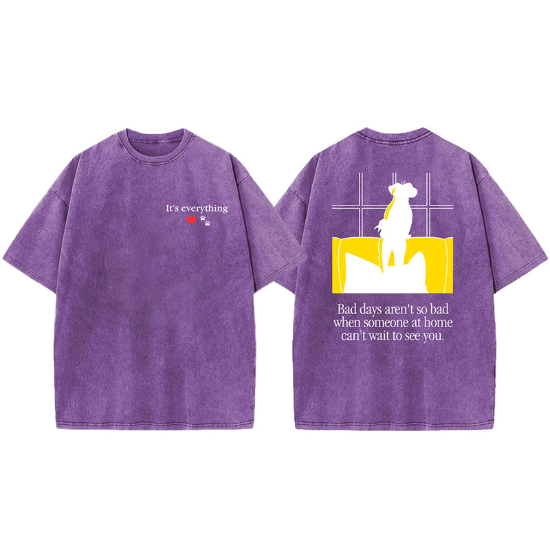 Bad Days Aren't So Bad Washed Unisex Tee