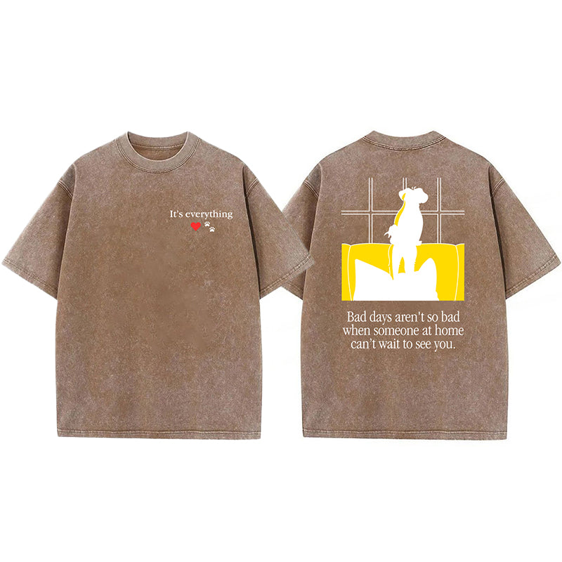 Bad Days Aren't So Bad Washed Unisex Tee