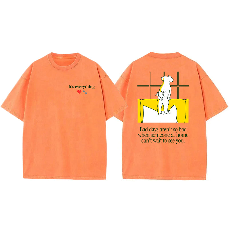 Bad Days Aren't So Bad Washed Unisex Tee