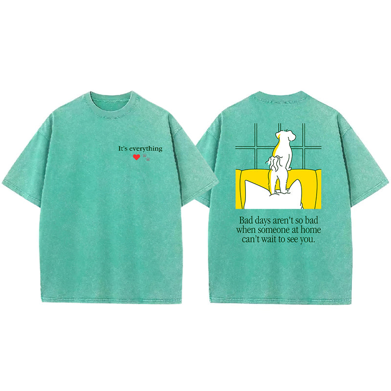 Bad Days Aren't So Bad Washed Unisex Tee