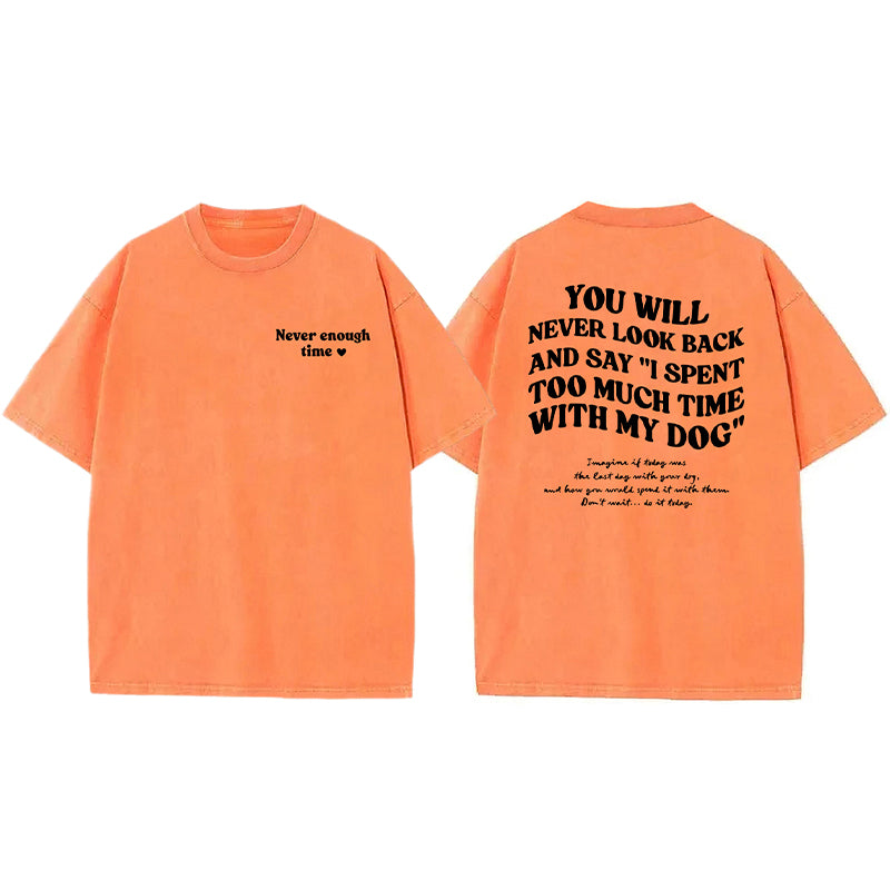 You Will Never Look Back Washed Unisex Tee